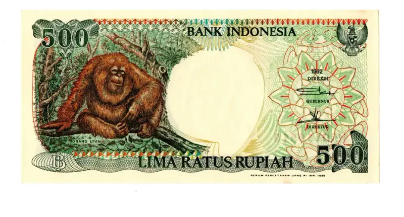 bancnota lima ratus pupiah 1992 fata