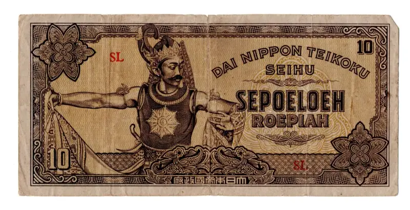 bancnota sepoeloeh roepiah 1944 fata