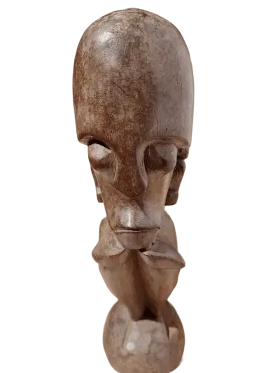 batak pangulubalang ancestor statue focus