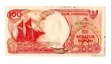 bancnota seratus rupiah 1992 fata